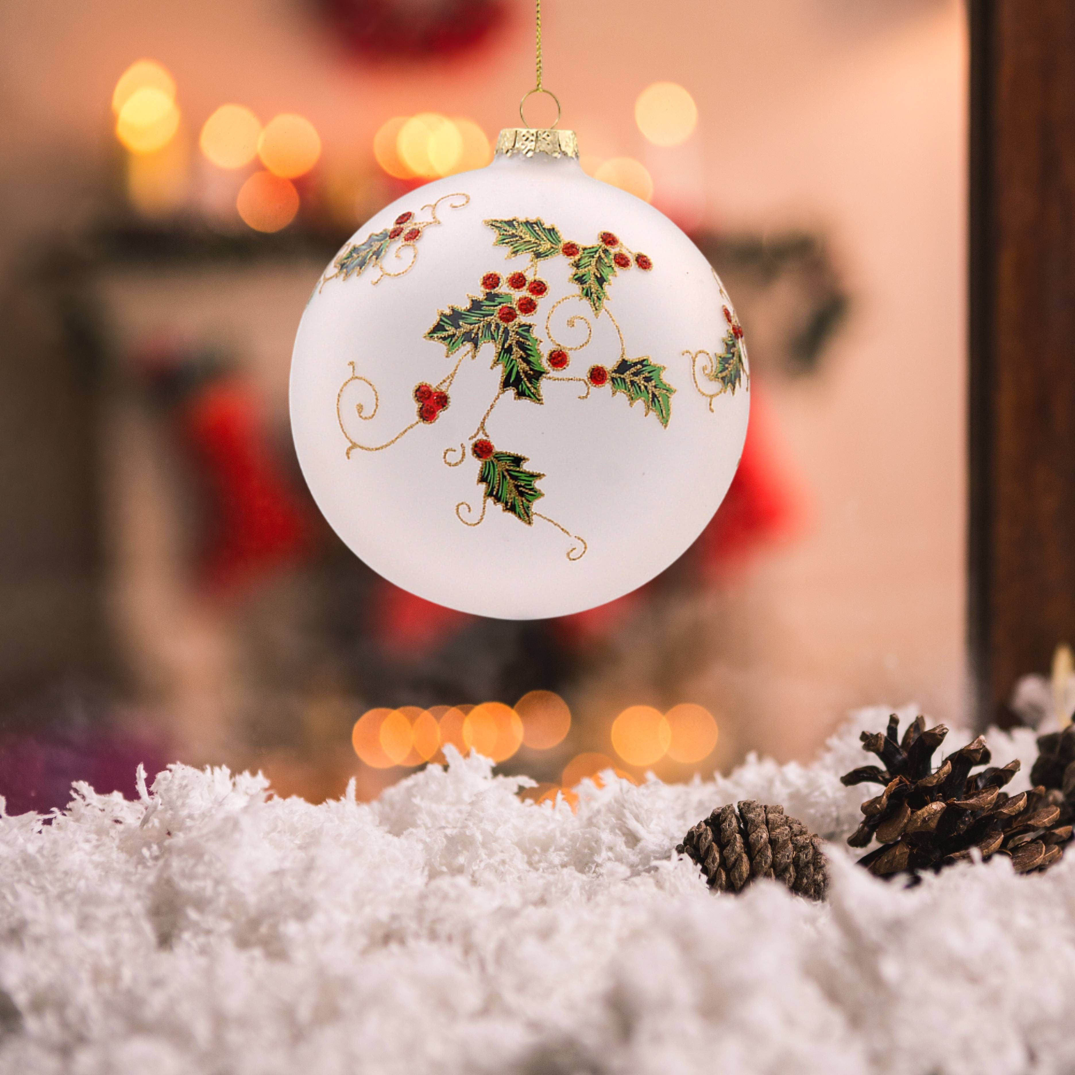 Palla Natalizia Vetur 10 cm 13937