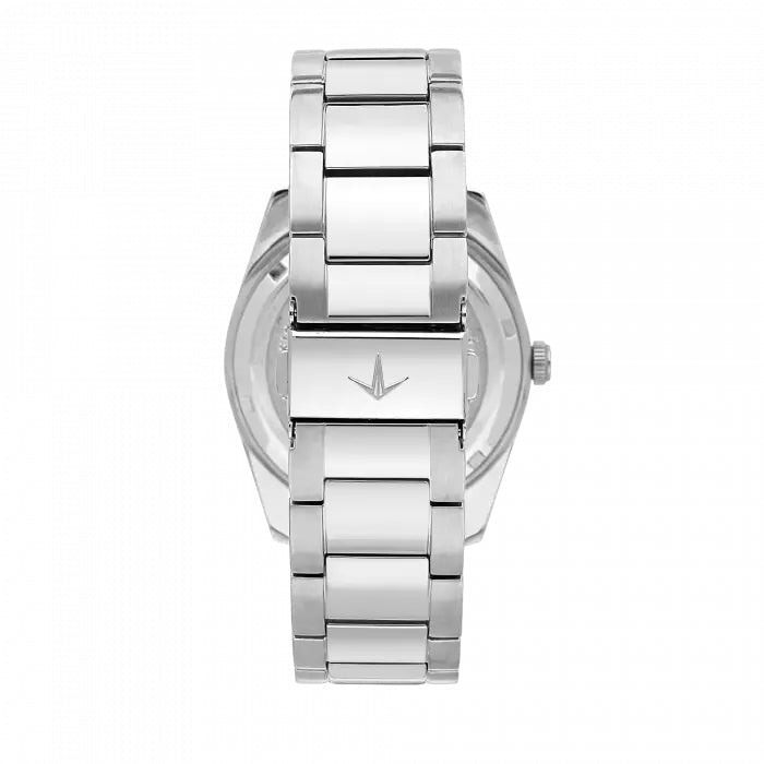 Orologio Uomo Lucien Rochat Acciaio Automatico Doppia Data Bianco R0423114003