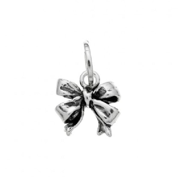 Charm Donna Giovanni Raspini Argento 925 Ciondolo Fiocco Realizzato A Mano 09843