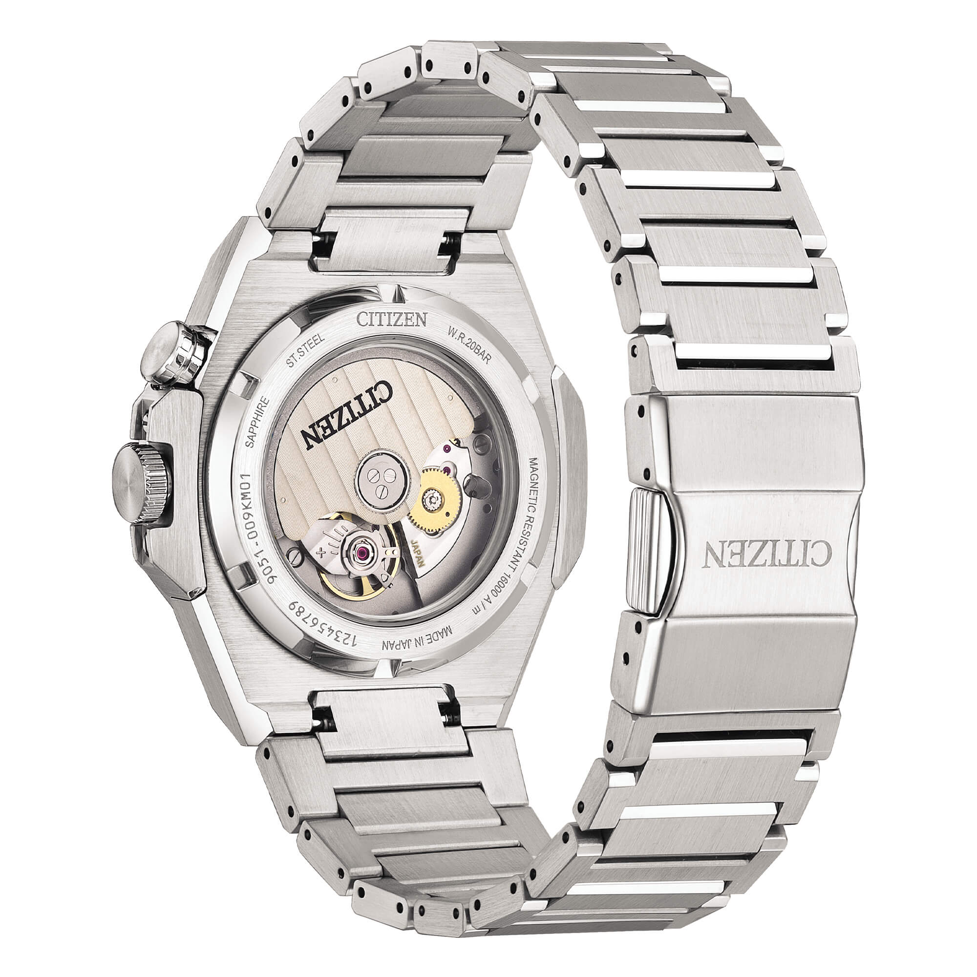 Orologio Uomo Citizen Serie 8 Automatico Blu Acciaio NB6060-58L