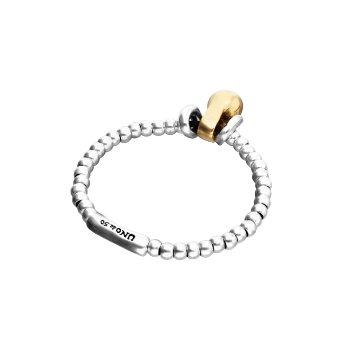 Bracciale Donna Uno De 50 Sfere Placcato Argento Oro PUL2609OROMTL0M
