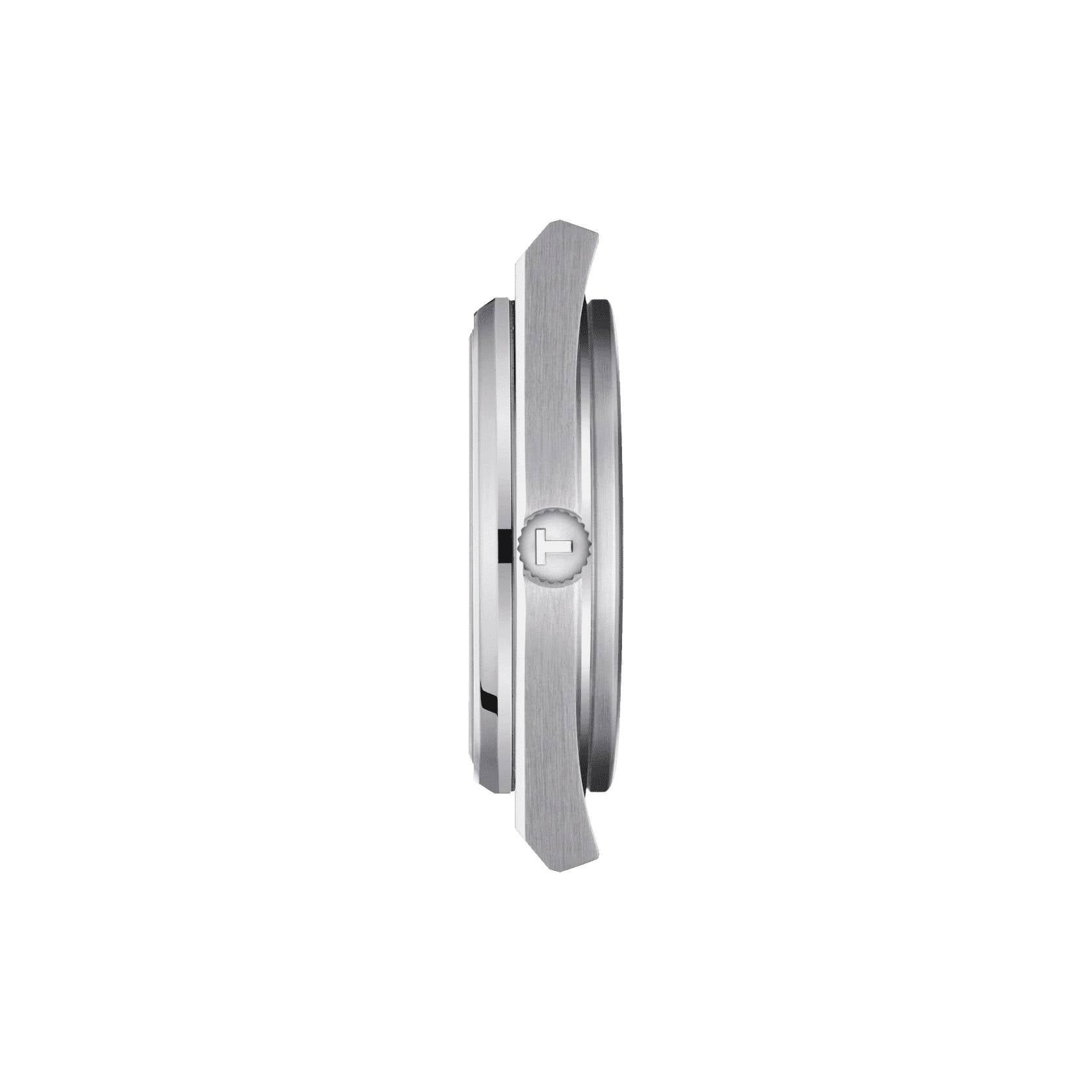 Orologio Uomo Tissot PRX Acciaio Quarzo Data Bianco Satinato T1374101103100