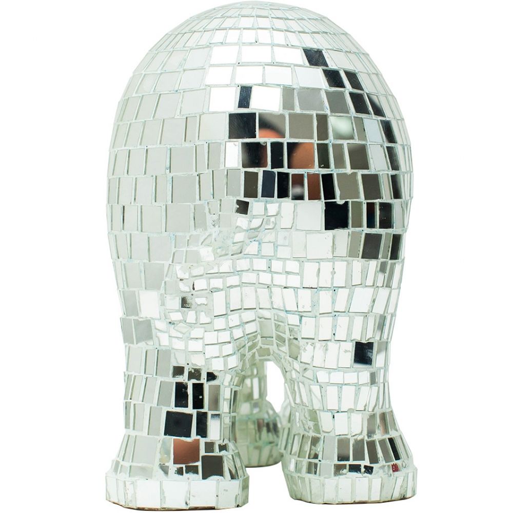 Scultura Elefante Onlylux Disco Lavorazione Stroboscopica 30 cm 8858831241459