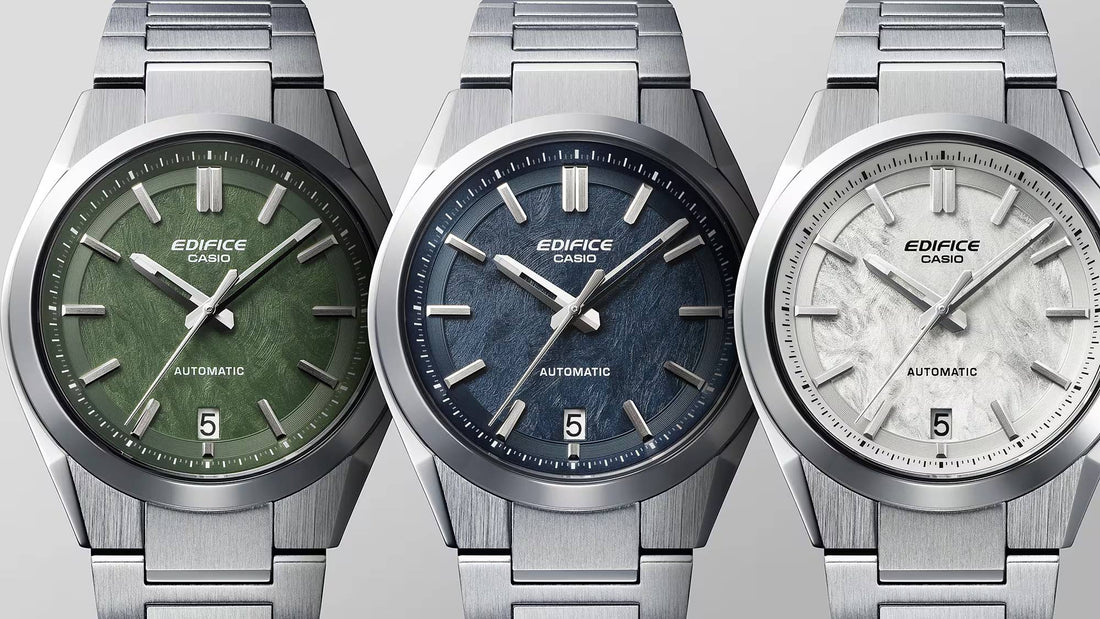 Orologio Uomo Casio Edifice Acciaio Verde Automatico EFK-100D-3AER