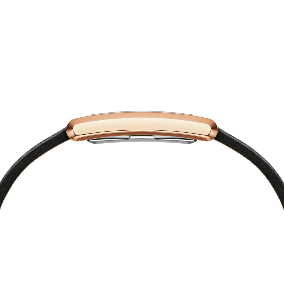 Orologio Unisex Daniel Wellington Acciaio Rosè Bound Pelle Nero 35x24 mm DW00100698