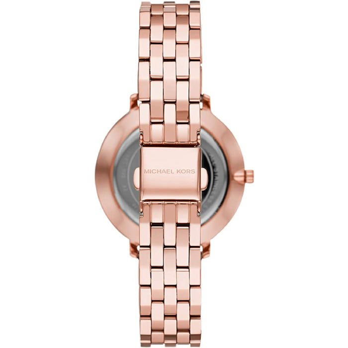 Orologio Donna Michael Kors Pyper Acciaio Rosè Zirconi Quarzo Solo Tempo MK3897