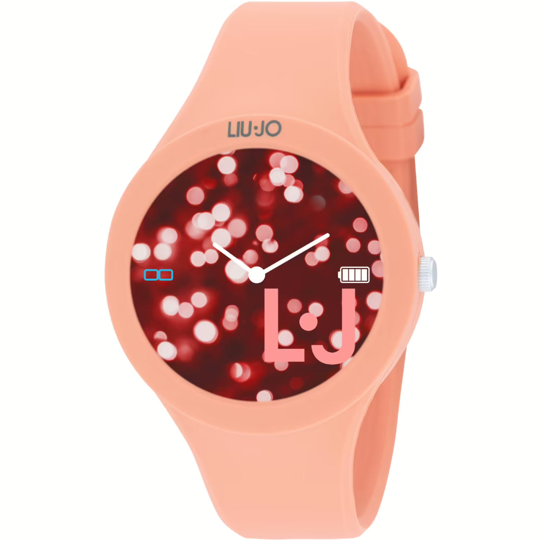 Orologio Liu Jo Donna Smartwatch  Voice Paint Gomma Arancione SWLJ125