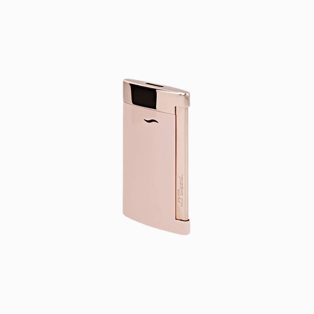 Accendino Donna Dupont Smalto Rosa Acciaio Rosè 027778