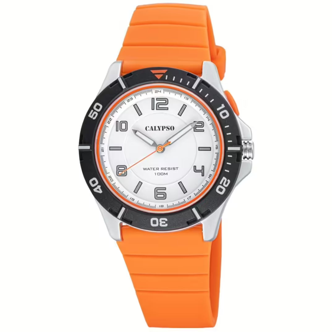 Orologio Calypso Cinturino Gomma cassa in Plastica K5857/3