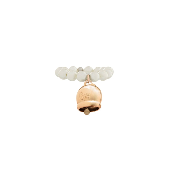 Anello La Campanella di Capri Perle Argento Rosè Porta Fortuna APD2-ROS