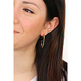 Orecchini Donna 4US Cesare Paciotti Acciaio Cilindro 4UOR4292W