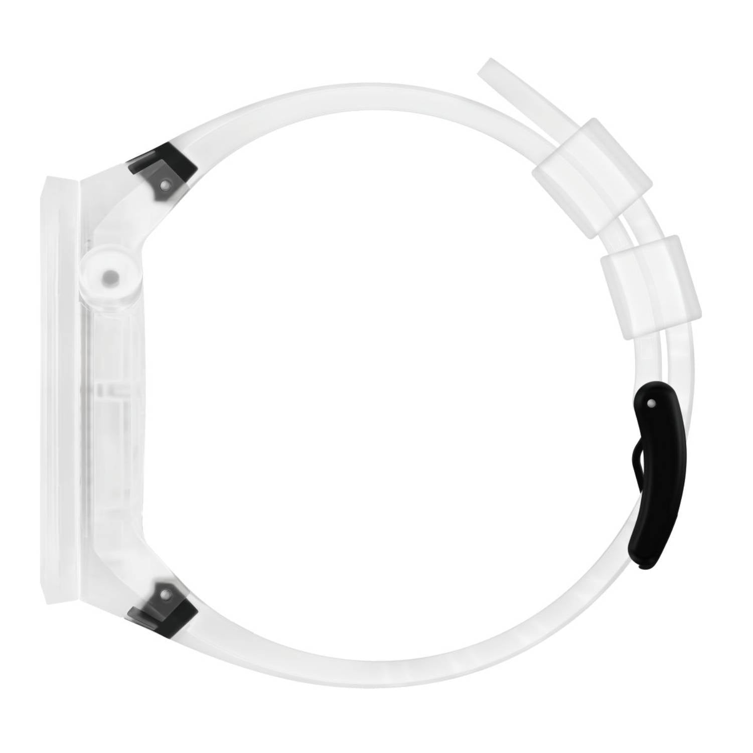Orologio Uomo Gomma Swatch Big Bold Solo Tempo Quarzo Bianco Nero SO27E101
