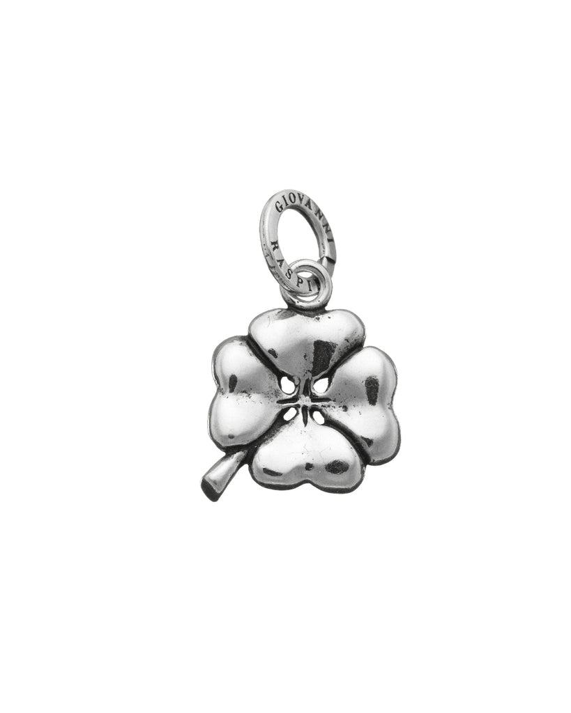 Charm Unisex Giovanni Raspini Argento 925 Quadrifoglio Porta Fortuna 06561