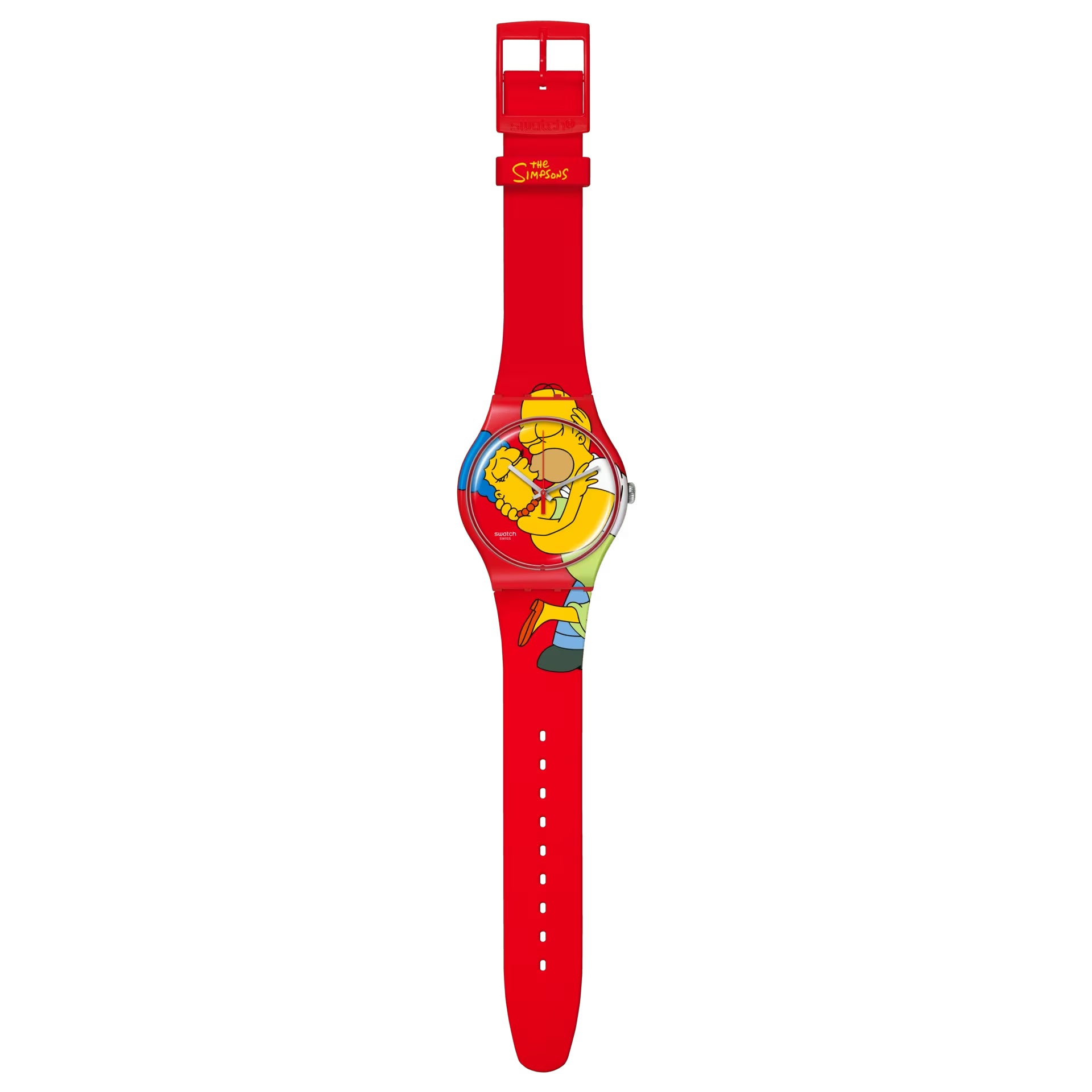 Orologio Unisex Swatch Sweet Embrace San Valentino Quarzo Rosso SO29Z120