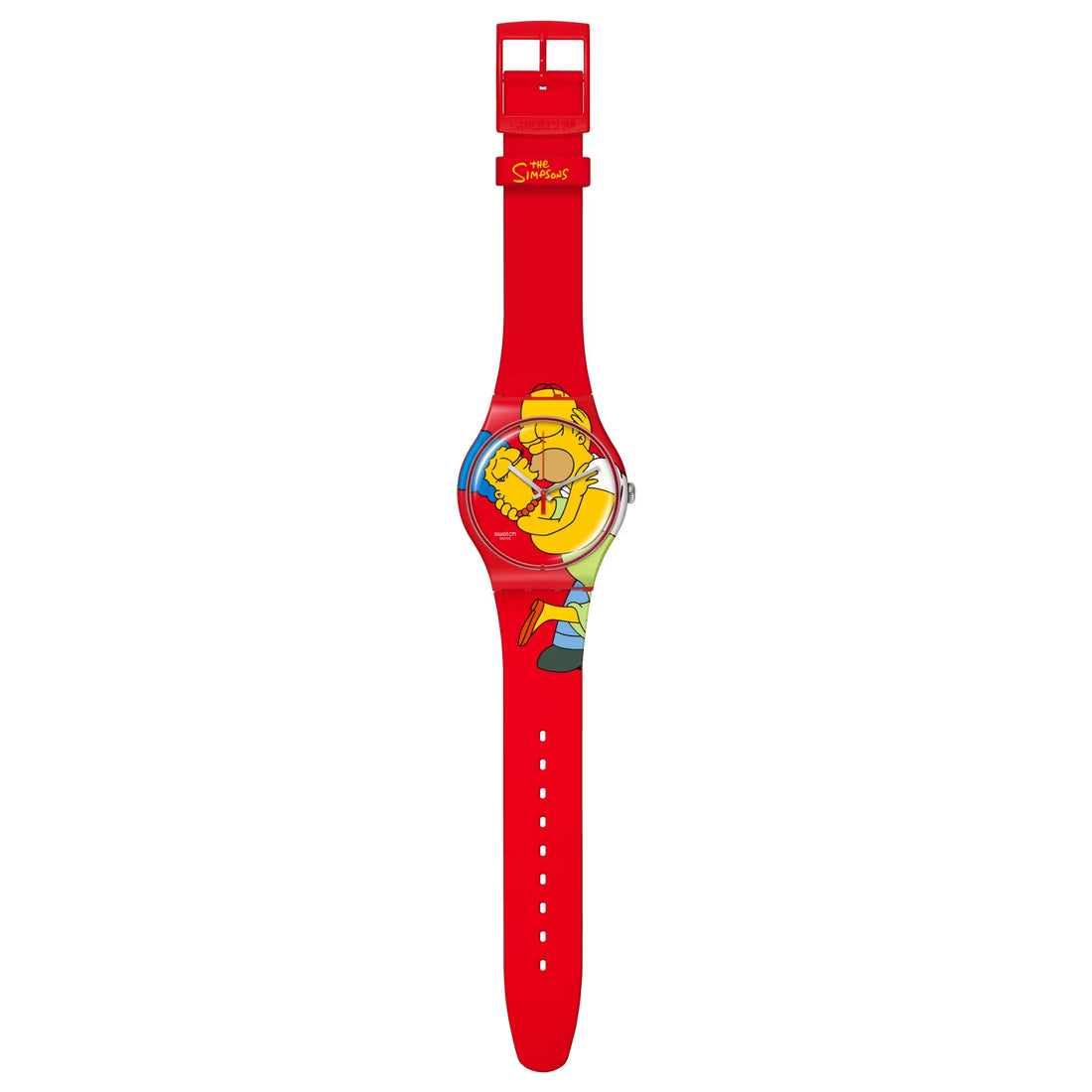 Orologio Unisex Swatch Sweet Embrace San Valentino Quarzo Rosso SO29Z120