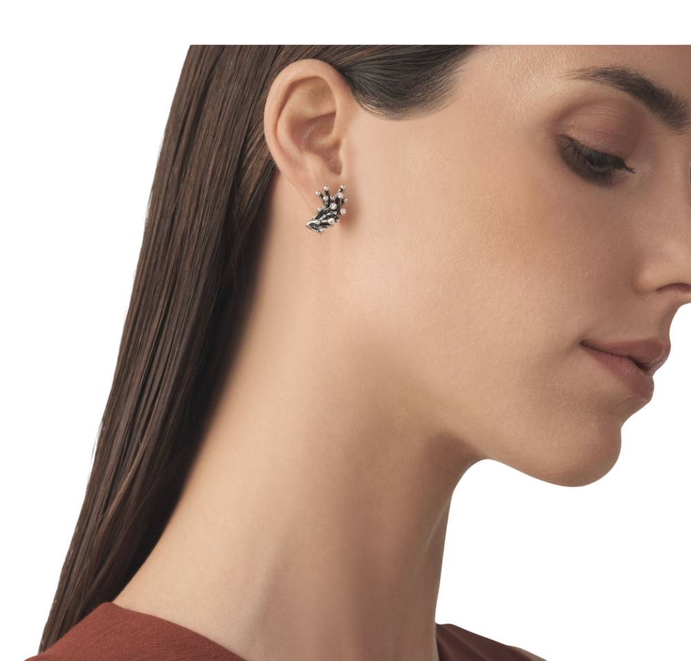 Orecchini Donna Giovanni Raspini Argento 925 Selene A Lobo 12316