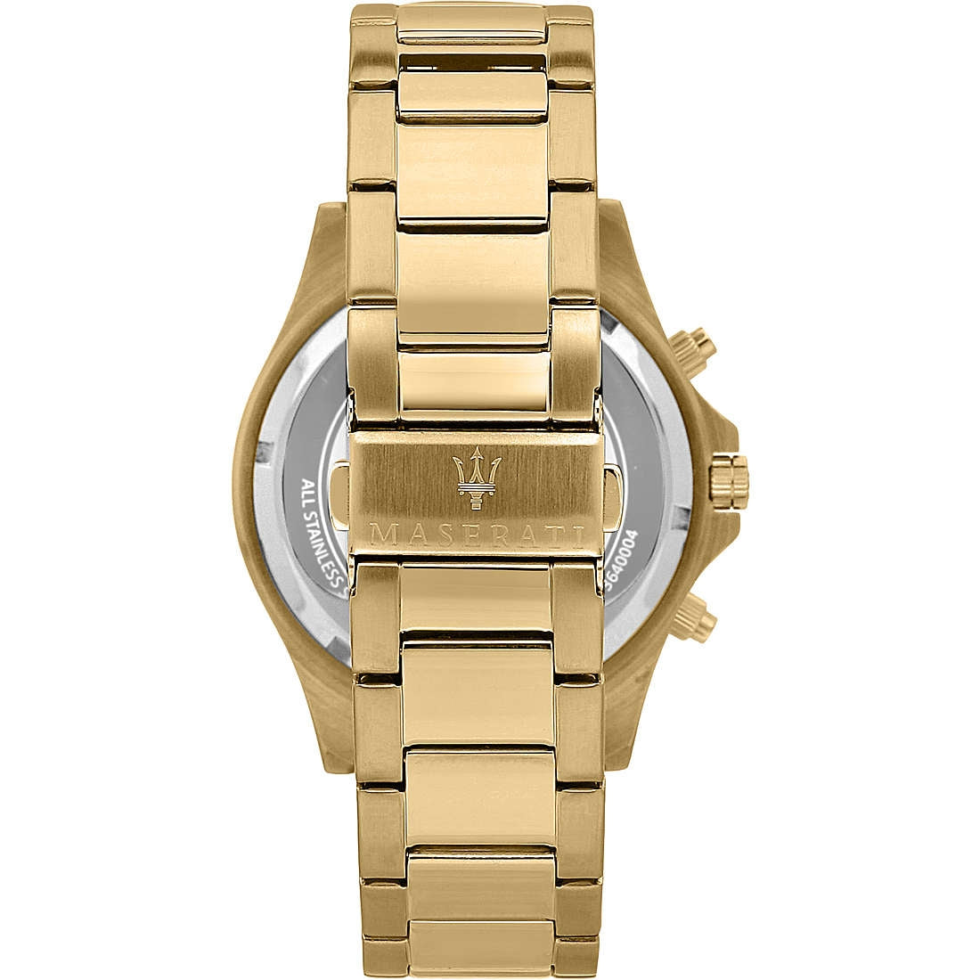 Orologio Uomo Maserati Acciaio Dorato Quarzo Cronografo Blu Data R8873640008