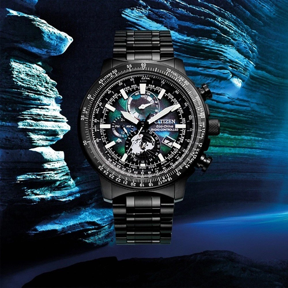 Orologio Uomo Citizen Geo Trekker Edizione Limitata Radio Controllato BY3005-56E