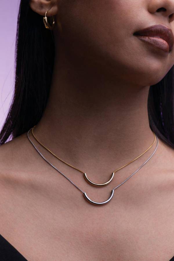 Collana Donna 4US Cesare Paciotti Acciaio Catena 4UCL8075W