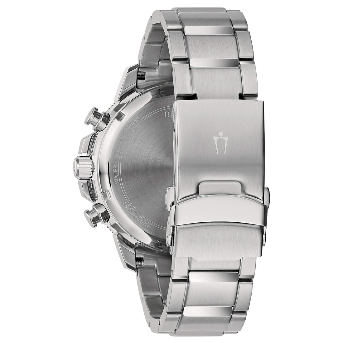 Orologio Uomo Bulova Quarzo Cronografo Marine Star Acciaio Data 96B380