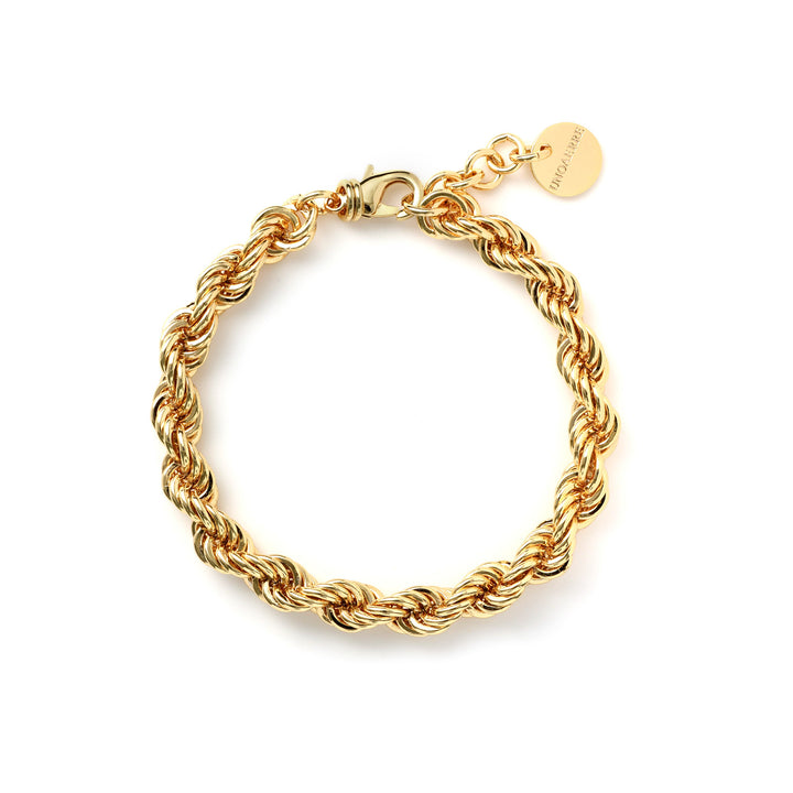Bracciale Donna Unoaerre Bronzo Dorato Fune 566150