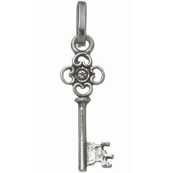 Charm Unisex Giovanni Raspini Argento 925 Ciondolo Chiave Classica Fatto A Mano 07295