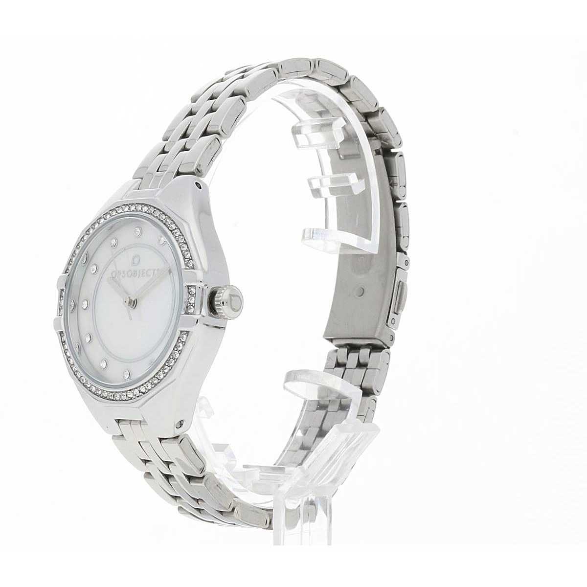 Orologio Donna Ops-Objects Acciaio Quarzo Solo Tempo Zirconi OPSPW-760-3200