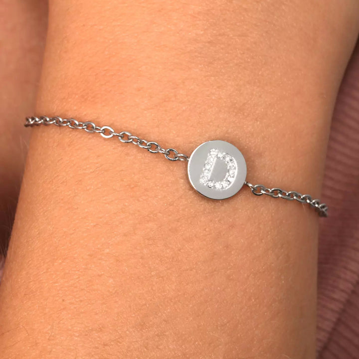 Bracciale Donna La Petite Story Acciaio Lettera D Family LPS05ASF39
