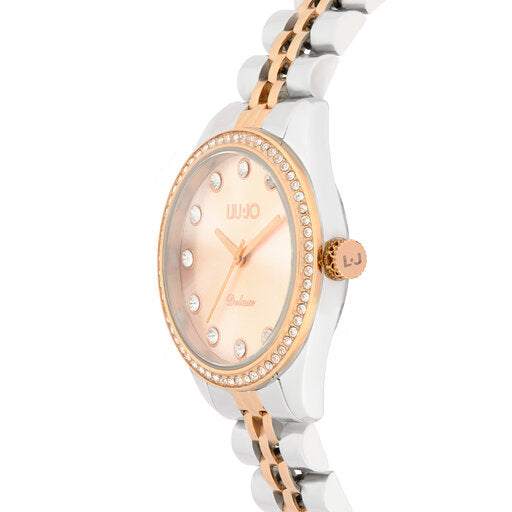 Orologio Donna Liu Jo Acciaio Quarzo  Solo Tempo Zirconi  TLJ2428