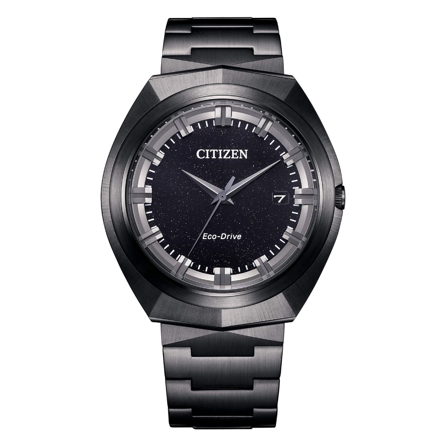 Orologio Unisex Citizen Eco-Drive Stardust Acciaio Nero Zirconi BN1015-52E