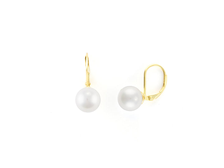 Orecchini monachella Donna Argento 925 dorato 4US Cesare Paciotti perla  4UOR6592W
