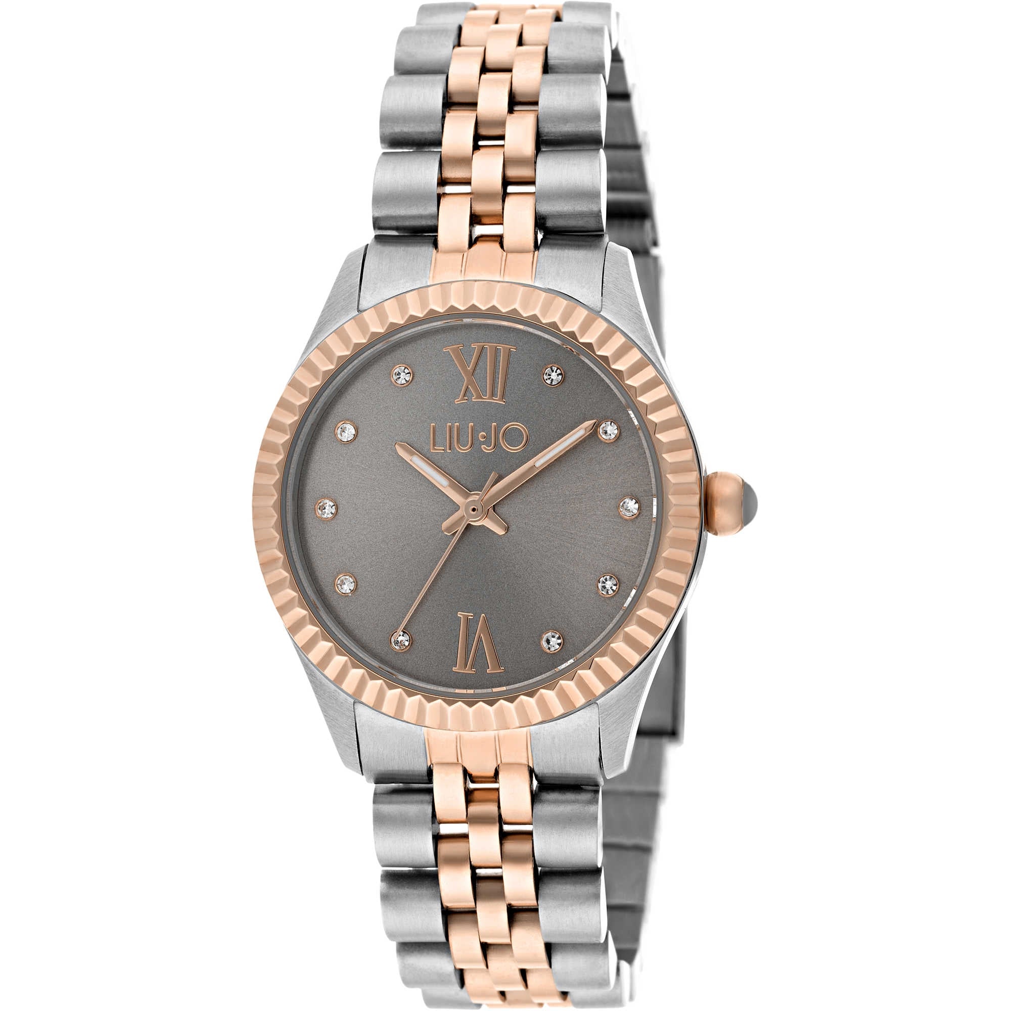 Orologio Donna Liu Jo Luxury Tinty Acciaio Solo Tempo Quarzo Quadrante argento TLJ1224