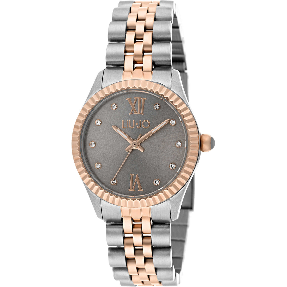 Orologio Donna Liu Jo Luxury Tinty Acciaio Solo Tempo Quarzo Quadrante argento TLJ1224
