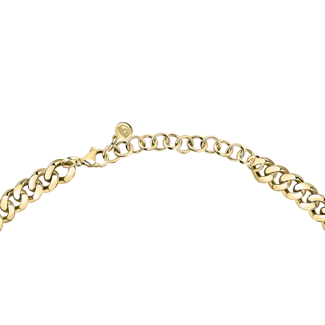 Collana Donna Chiara Ferragni Catena Groumette Dorata Zircone Rosa
