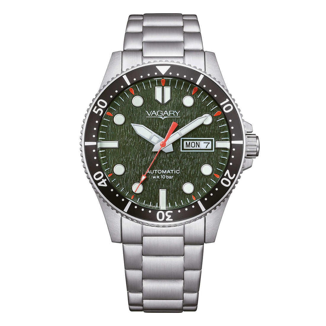 Orologio Uomo Vagary By Citizen Automatico Verde IX3-319-43