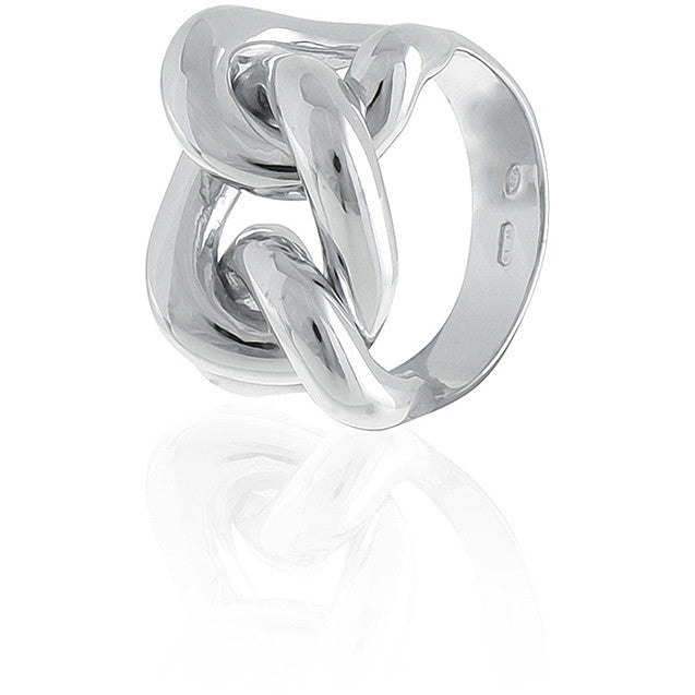 Anello Donna Unoaerre Argento 925 Maglia Grumetta 454309