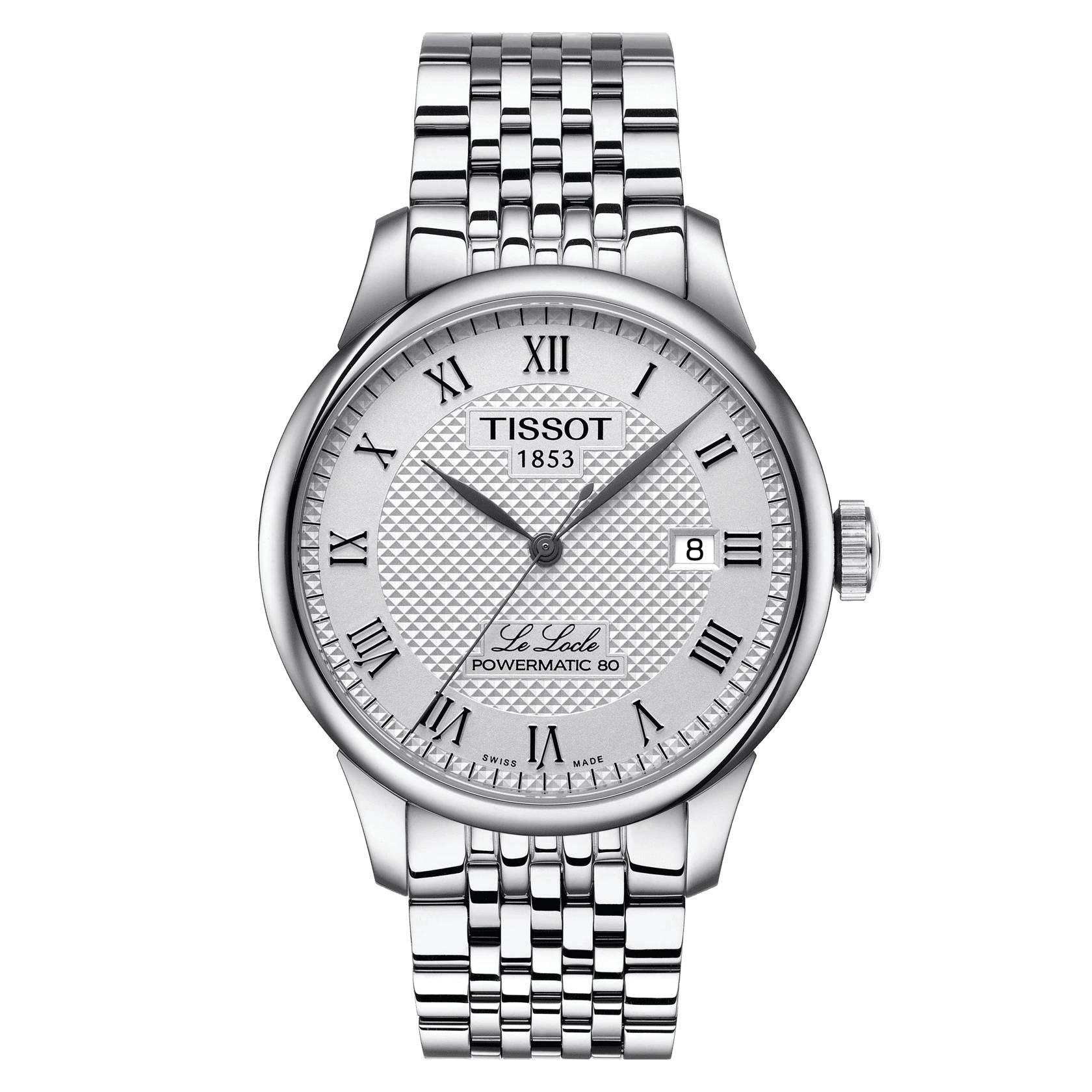 Orologio Uomo Automatico Tissot Le Locle Powermatic 80 Acciaio T0064071103300