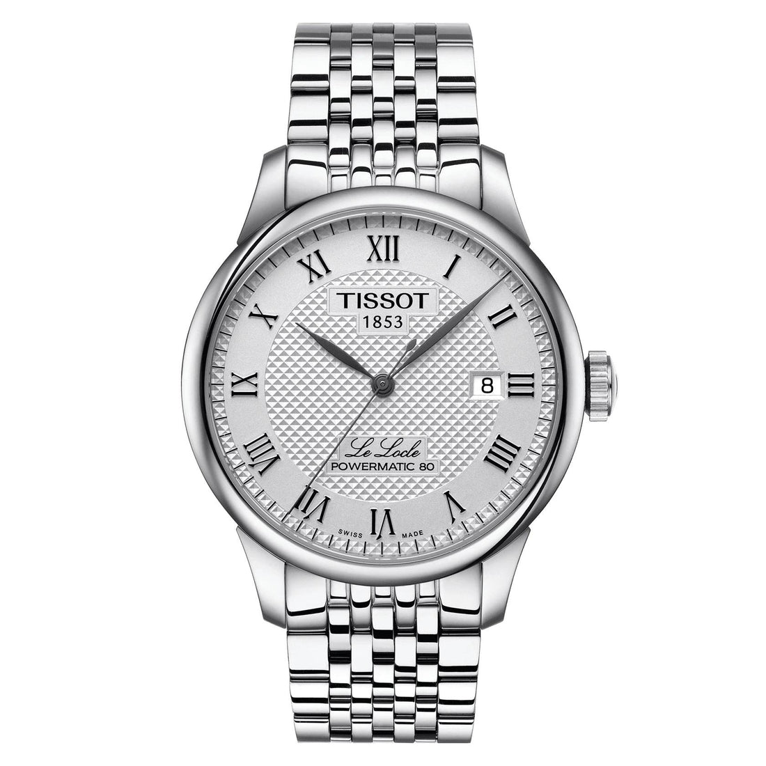 Orologio Uomo Automatico Tissot Le Locle Powermatic 80 Acciaio T0064071103300
