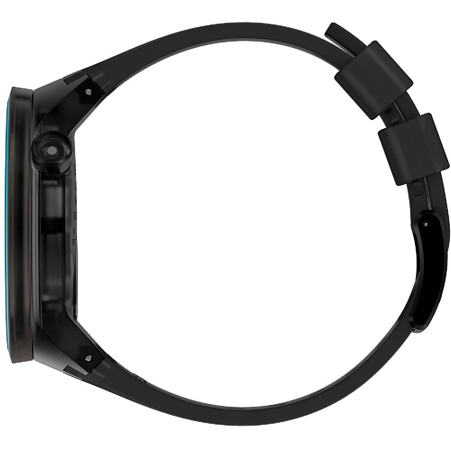 Orologio Uomo Silicone Gomma Swatch Big Bold Solo Tempo Quarzo Blu Nero SO27B112