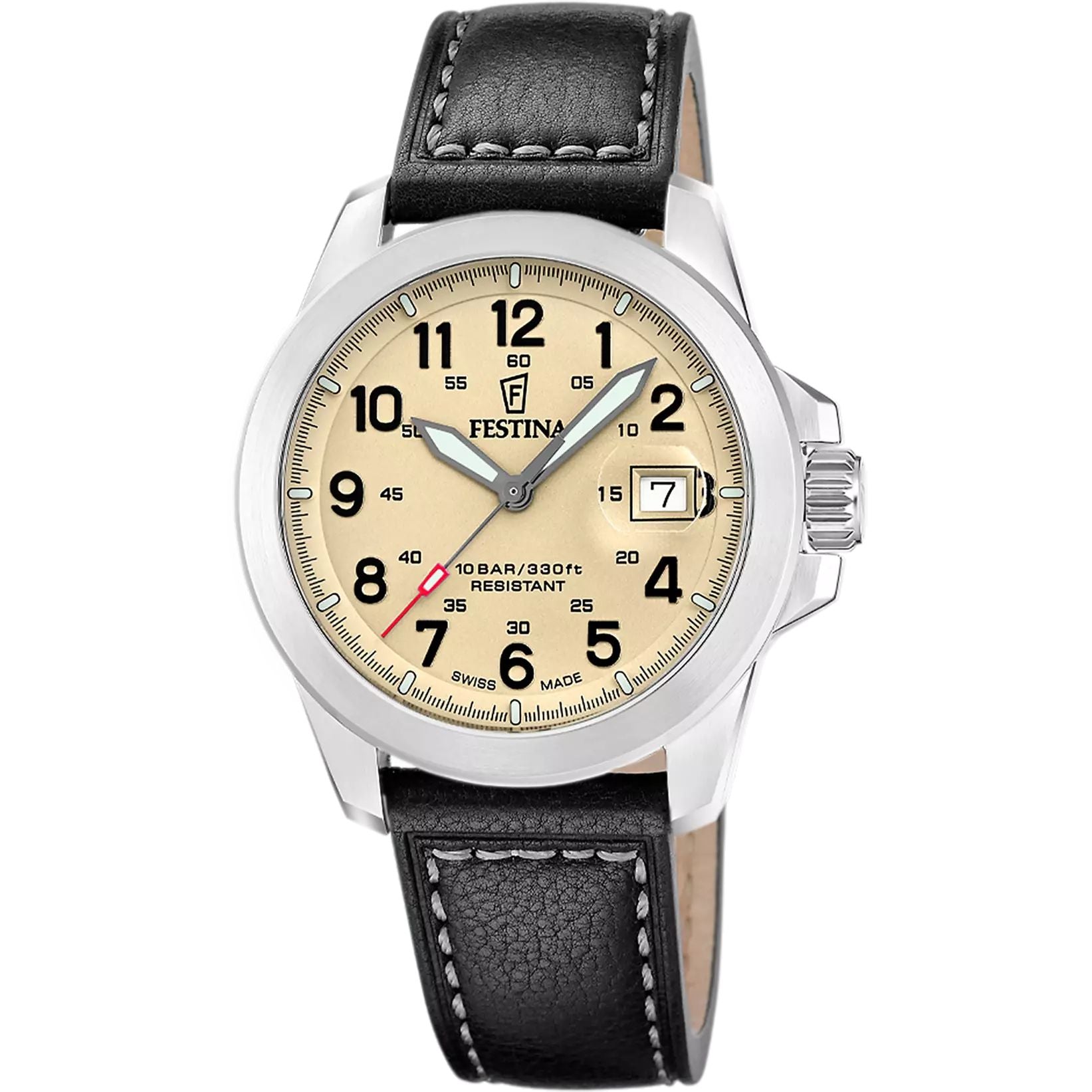 Orologio Uomo Acciaio Festina Militare Swiss Made Special Box F20081/1