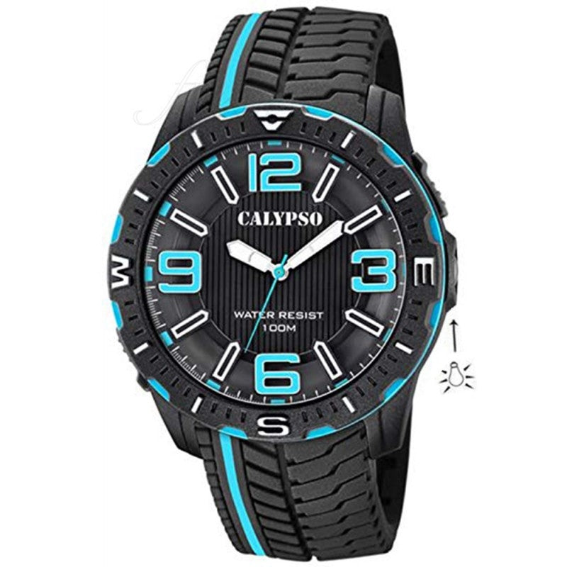 Orologio Calypso Cinturino Gomma cassa in Plastica K5762/2