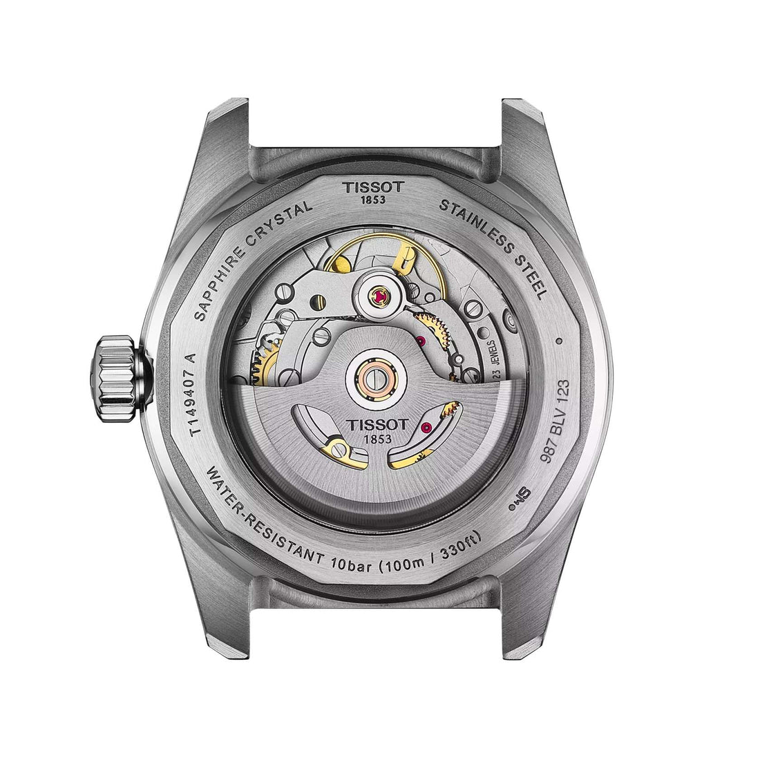Orologio Uomo Tissot PR516 Nero Powermatic 80 Acciaio Pelle Corsa T1494071605100