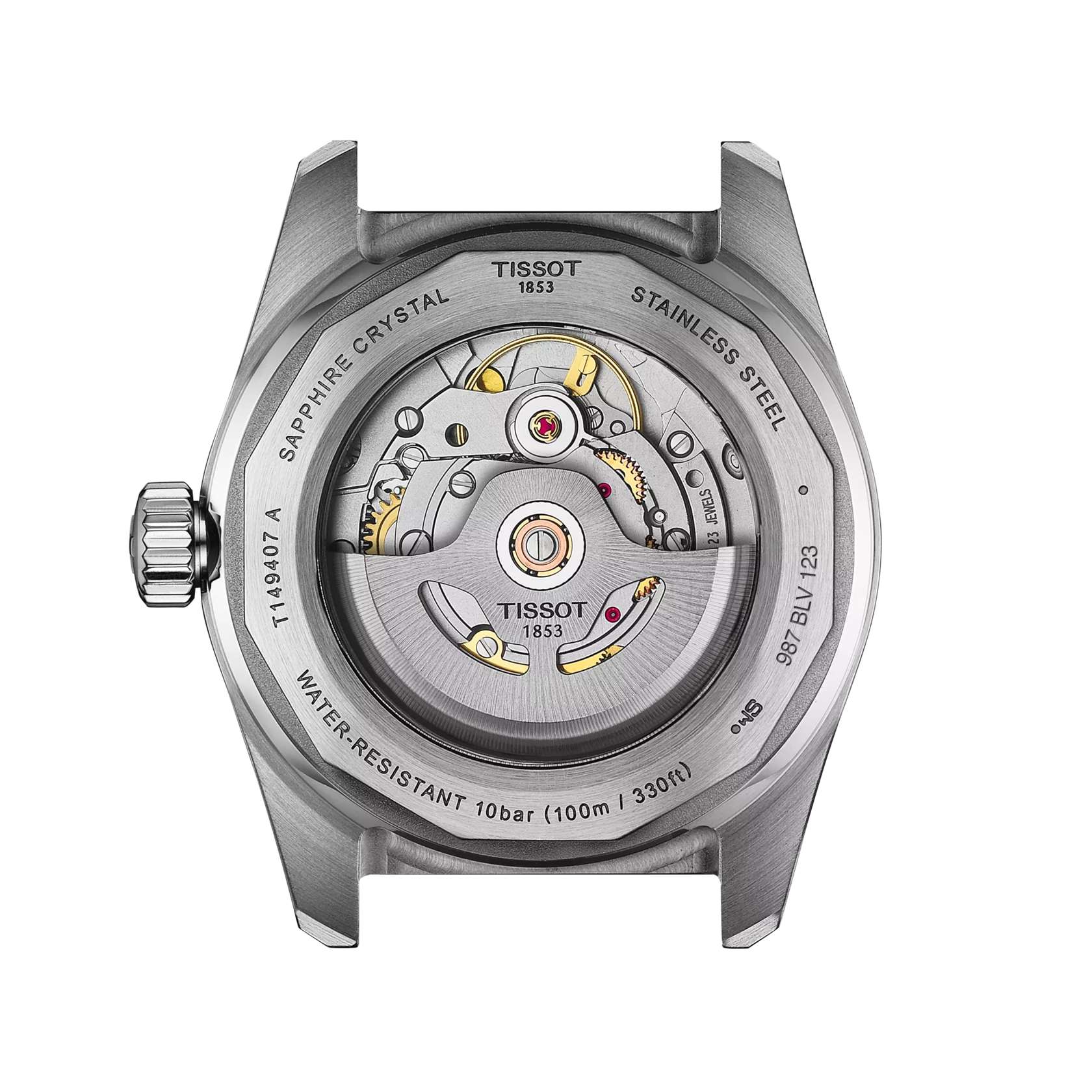 Orologio Uomo Tissot PR516 Nero Powermatic 80 Acciaio Jubilè T1494071105100
