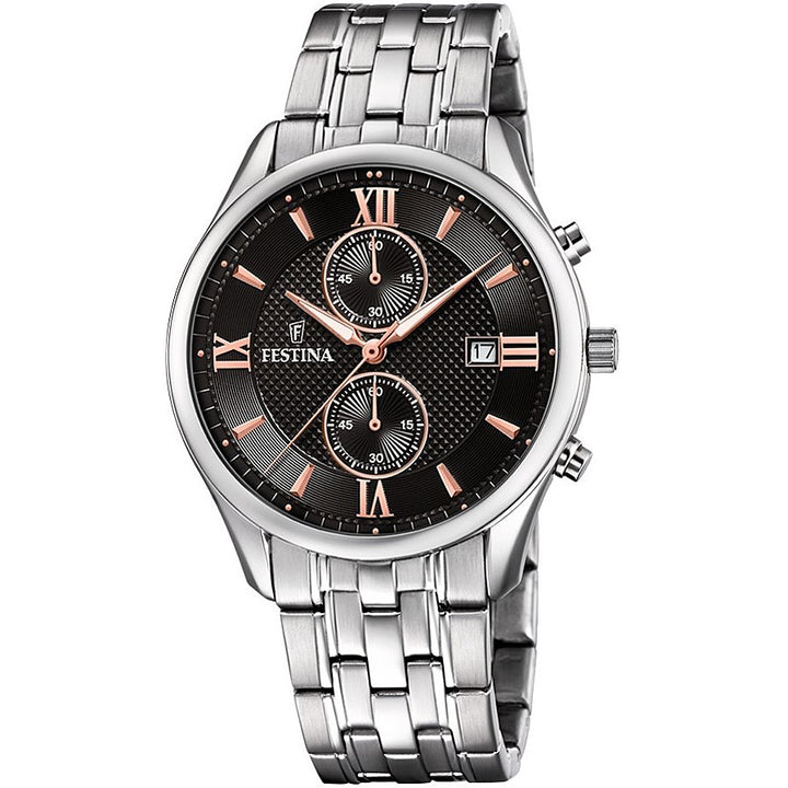 Orologio Uomo Acciaio crono Festina F6854/7