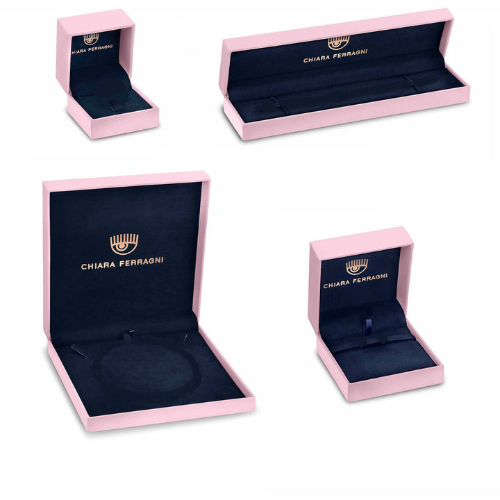 Collana Donna Chiara Ferragni Acciaio Croce Classica Zirconi Bianchi J19AWC09