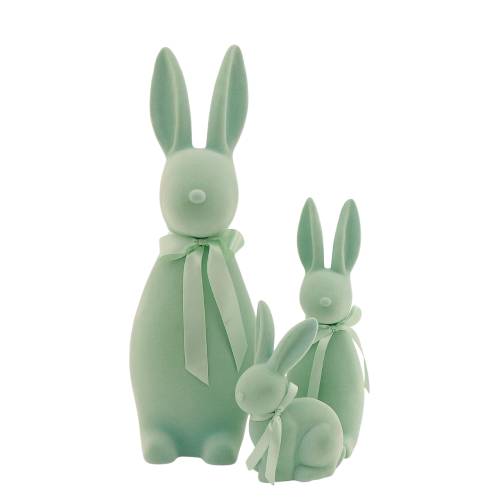 Coniglio Vetur Verde Chiaro Piccolo Seduto 19 cm 9727414