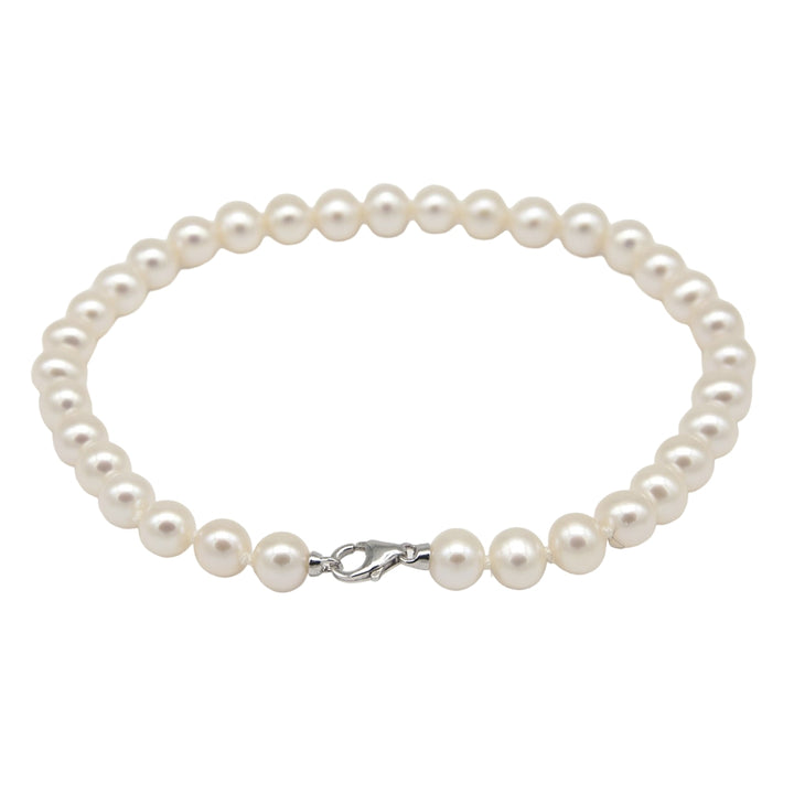 Bracciale Donna Miluna Perle Akoya 7-7,5 mm Oro 18 Kt 1MPS775_18NL583