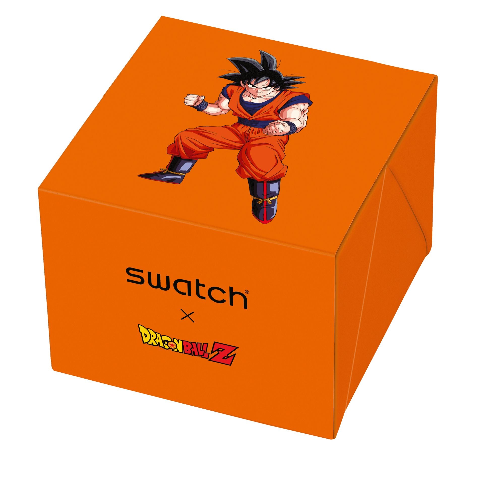 Orologio Uomo Swatch Bioceramica Dragonball Goku Quarzo Solo Tempo SB01Z101