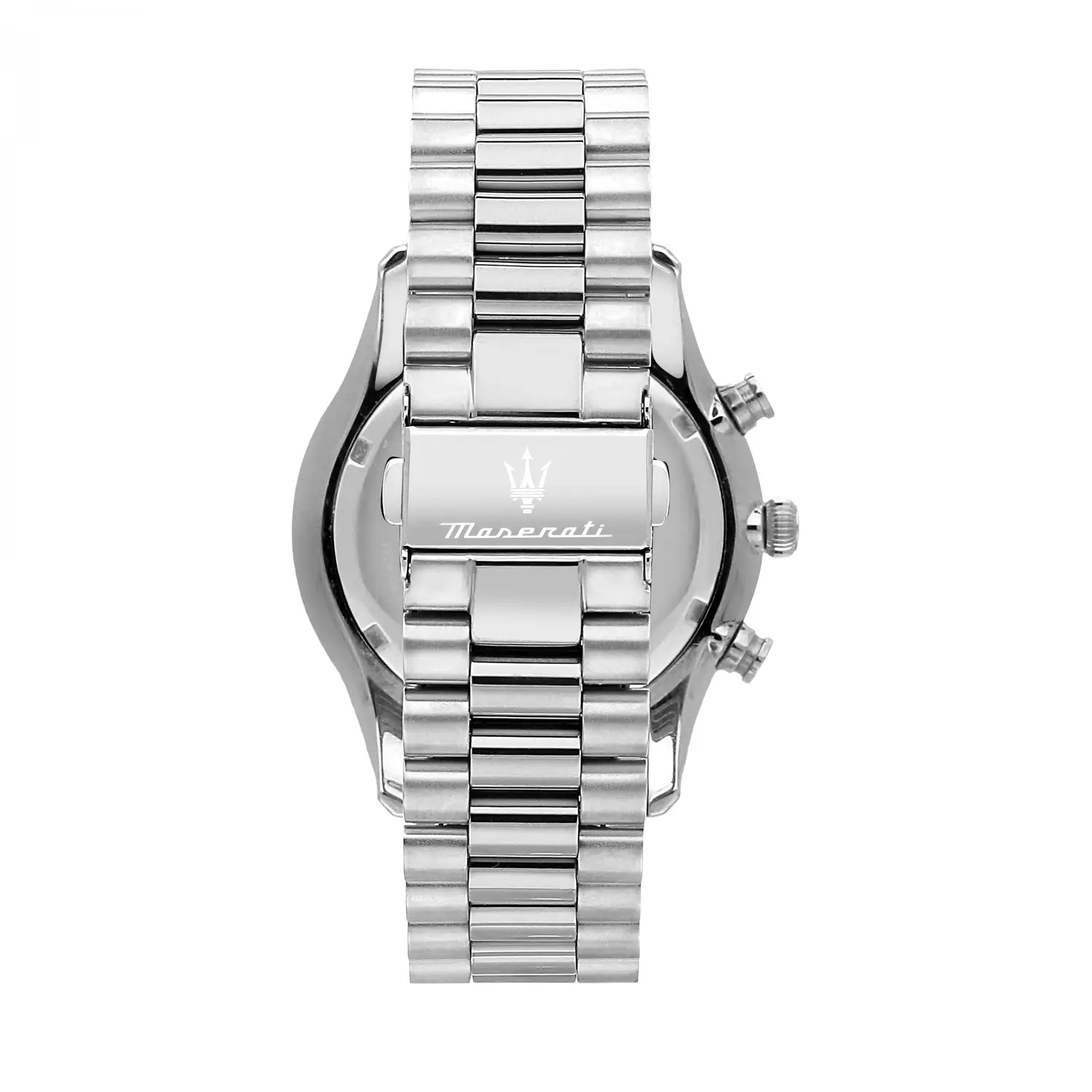 Orologio Uomo Maserati Cronografo Acciaio Quadrante Nero Vetro Minerale R8873646004