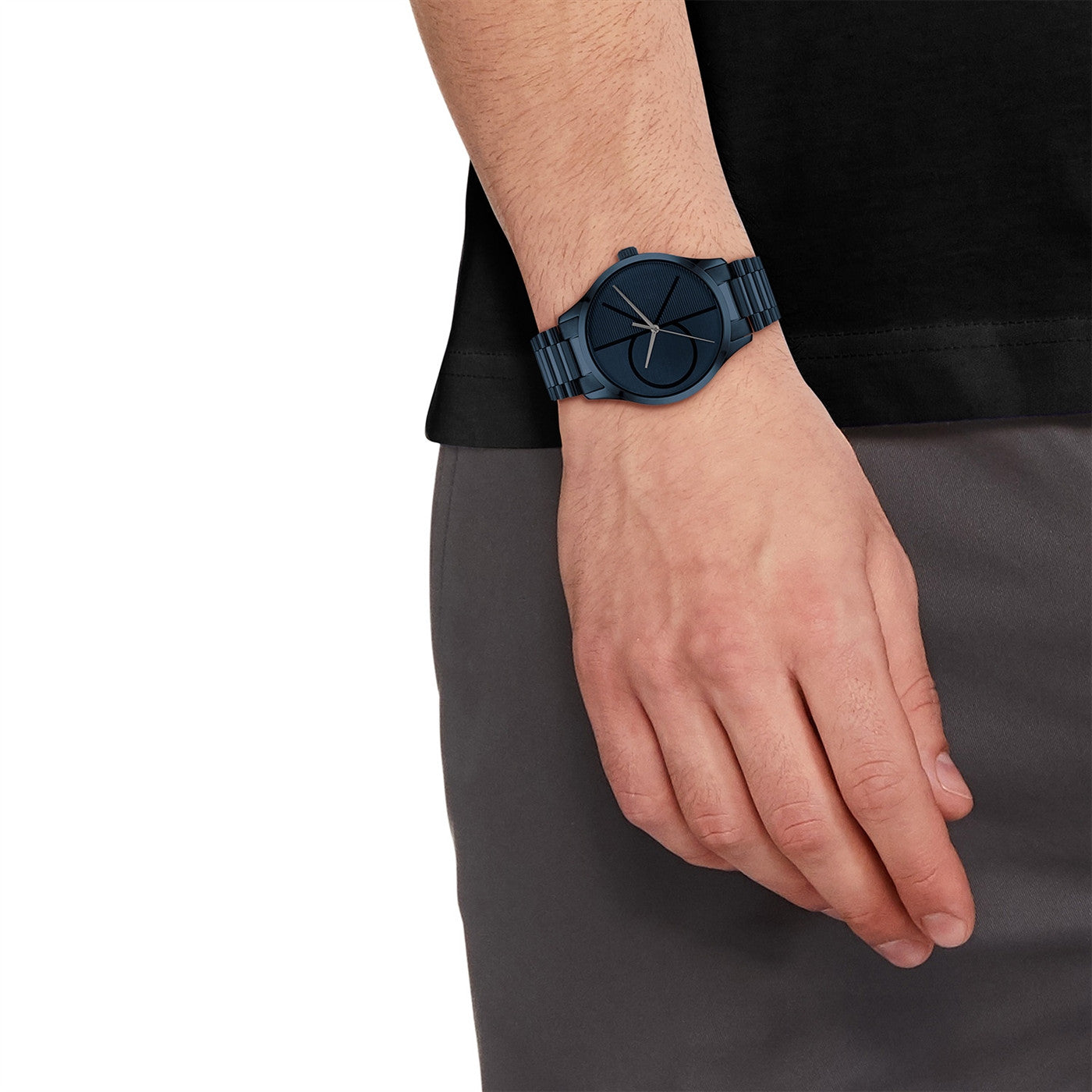 Orologio Uomo Calvin Klein Acciaio Blu Quarzo Solo Tempo Cassa 40 mm CK25200166